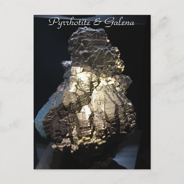 Minerals & Gems # 110 Postcard (Front)