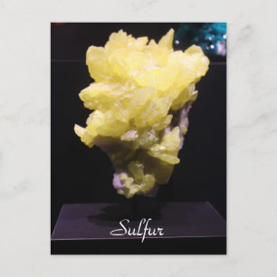 Minerals & Gems # 114 Postcard