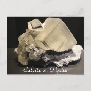 Minerals & Gems # 144 Postcard