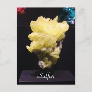 Minerals & Gems # 82 Postcard