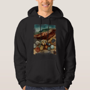 Minerals Gems and Crystals Rock Collecting Geology Hoodie