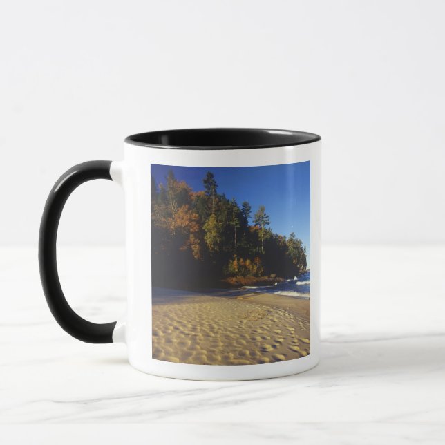 Miners Beach at Pictured Rocks National Mug (Left)