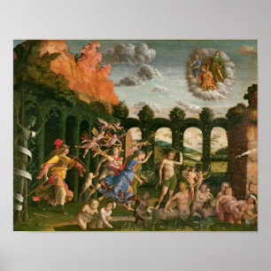 Minerva Chasing the Vices Poster