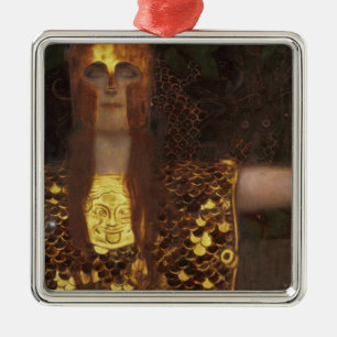Minerva or Pallas Athena Metal Tree Decoration