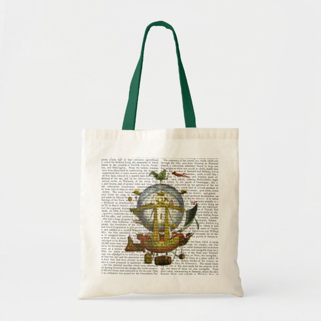 Minerve Hot Air Balloon Tote Bag (Front)