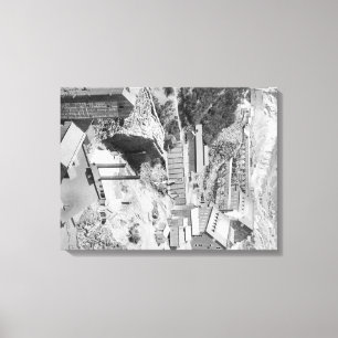 Mines and Mills in Terraville Photograph Canvas Print