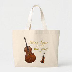 Mine's bigger than yours strings bag