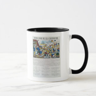 'Mines d'Or de la Californie' Mug