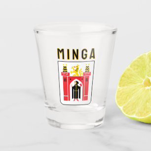 Minga coat of arms, Bavaria Shot Glass