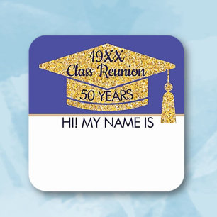 Mingle!  Wear this class reunion name tag