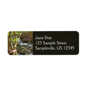 Mingus Creek at Smoky Mountains Return Address Label