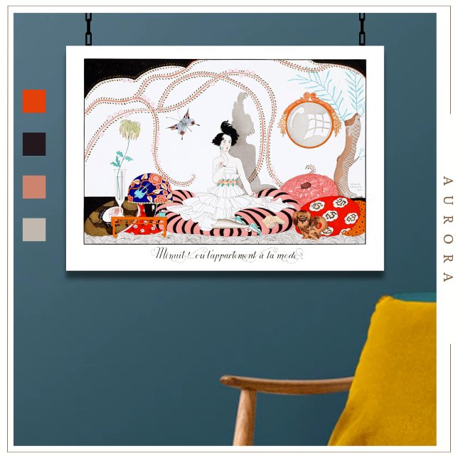 Minhuit! (1920) by George Barbier Poster (Creator Uploaded)