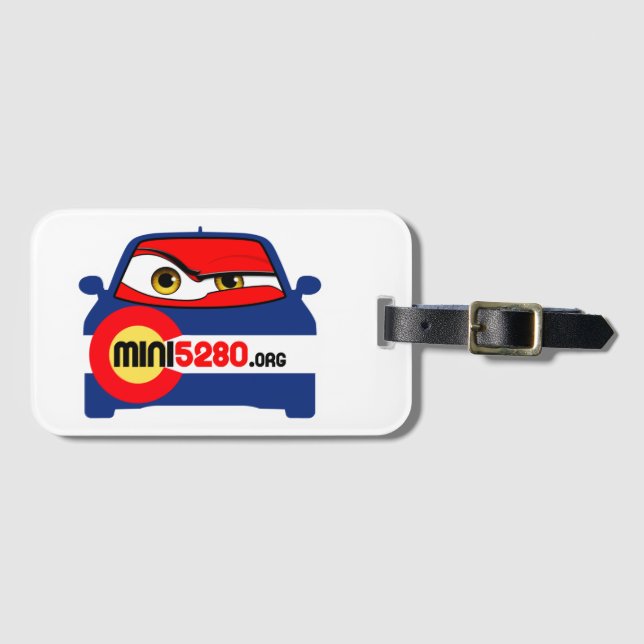 MINI5280 Eyes Luggage Tag (Front Horizontal)