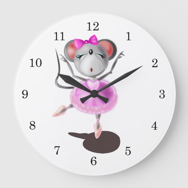 Mini 1 - Round Wall Clock (Front)