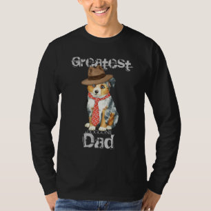 MIni American Shepherd Dad T-Shirt