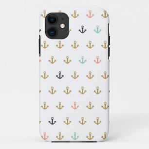 Mini Anchor Pattern iPhone 11 Case