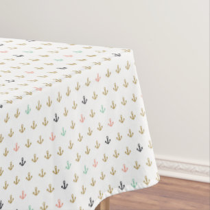 Mini Anchor Pattern Tablecloth
