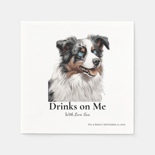 Mini Aussie Napkin (Front)