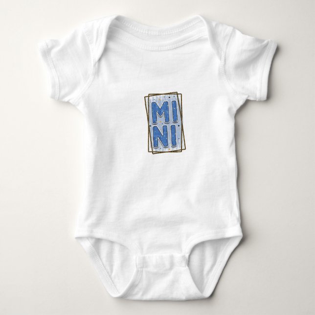 Mini Baby Bodysuit (Front)