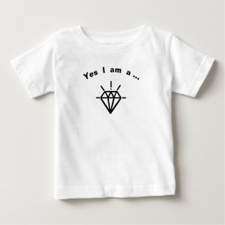 MINI Baby Diamond Baby T-shirt Black 