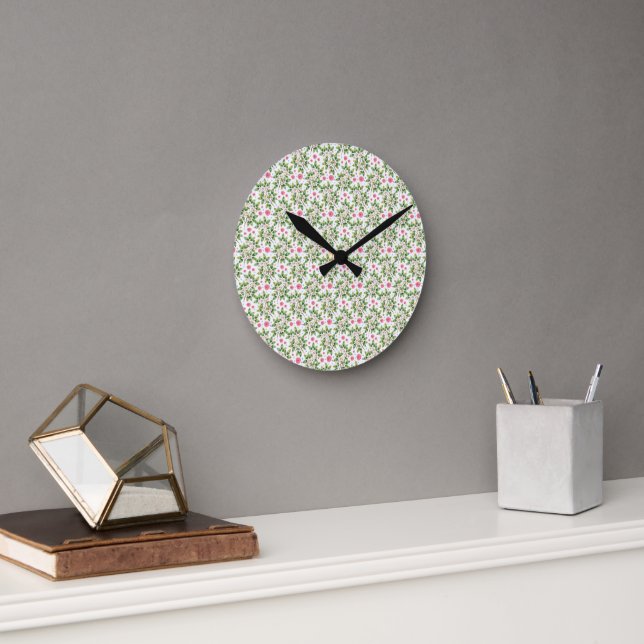 Mini Basketball Hoop Round Clock (Office)