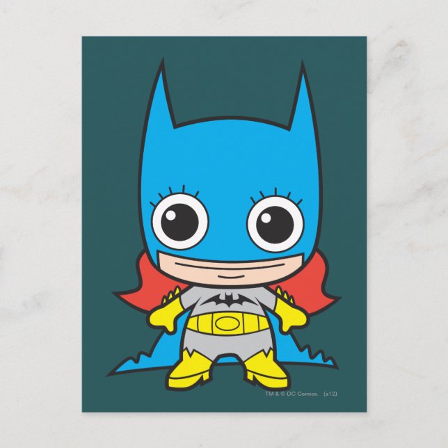 Mini Batgirl Postcard (Front)