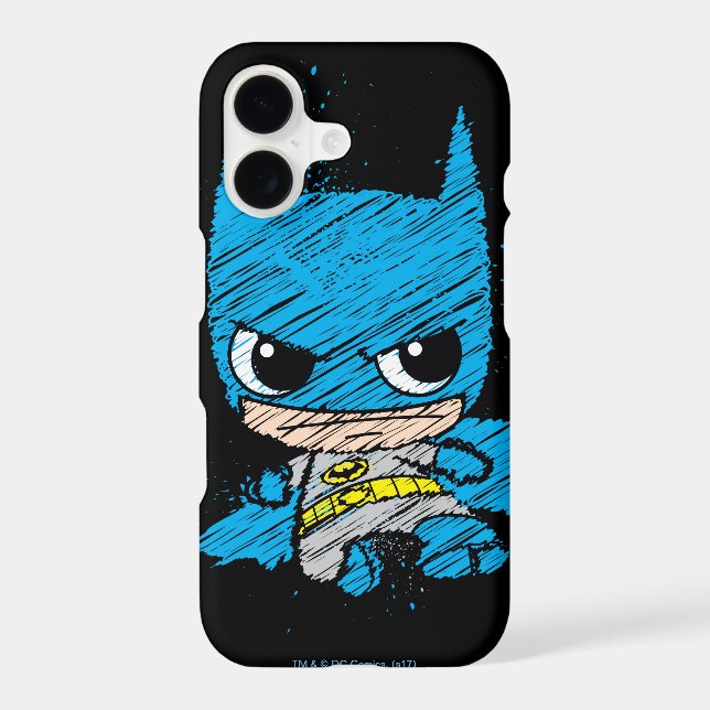 Mini Batman Sketch (Back)