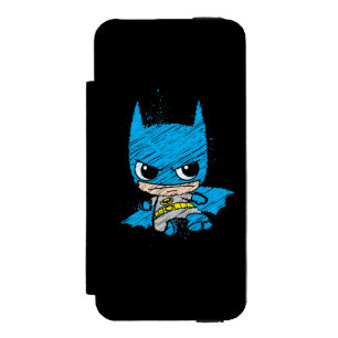 Mini Batman Sketch Incipio Watson™ iPhone 5 Wallet Case