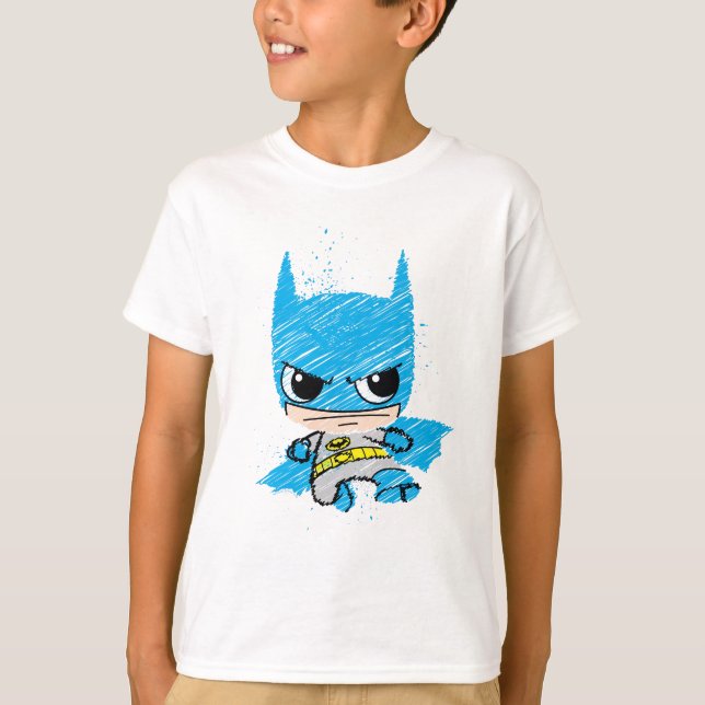 Mini Batman Sketch T-Shirt (Front)