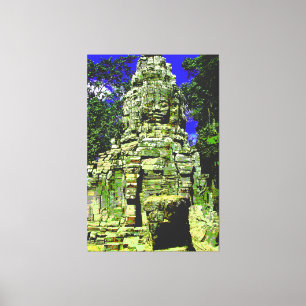 Mini Bayon [Redux] ... Siem Reap, Cambodia Canvas Print