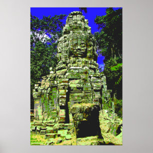 Mini Bayon [Redux] ... Siem Reap, Cambodia Poster