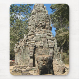 Mini Bayon ... Ta Prohm, Siem Reap, Cambodia Mouse Pad