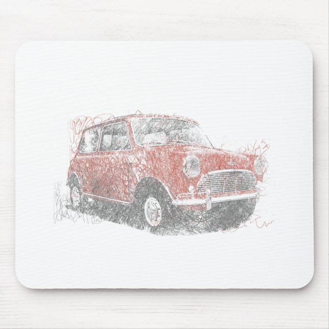 Mini (Biro) Mouse Pad (Front)