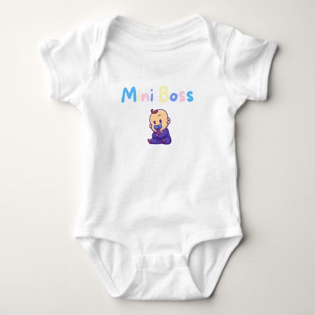 Mini Boss  Baby Bodysuit (Front)