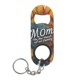 Mini Bottle Opener Keychain – "Mum: The Heart 