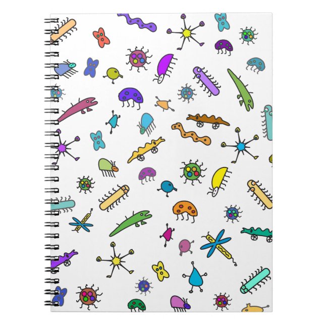 Mini Bugs and Mini Beasts Notebook (Front)