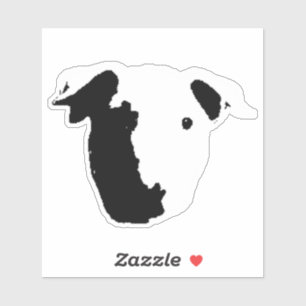 mini bull sticker