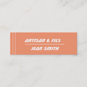 mini calling card