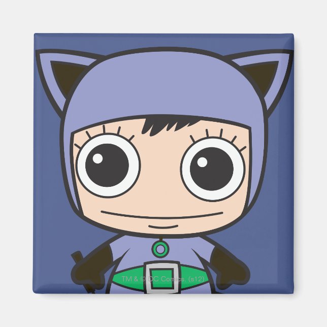 Mini Cat Woman Magnet (Front)