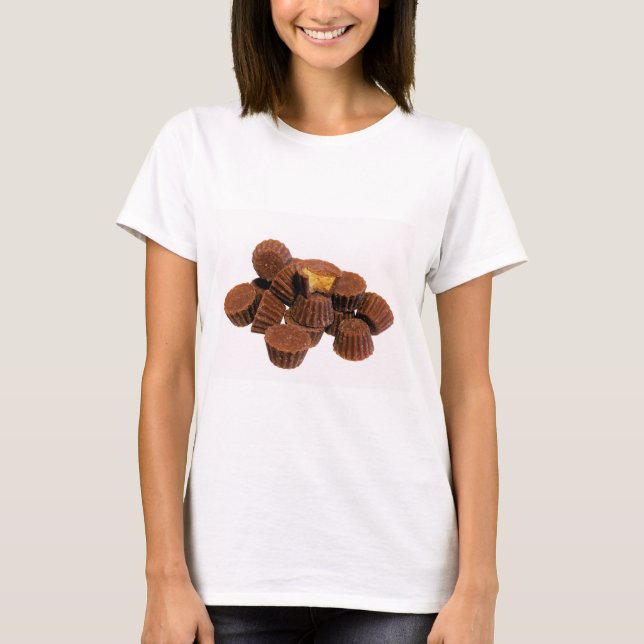 Mini Chocolate and Peanut Treats T-Shirt (Front)