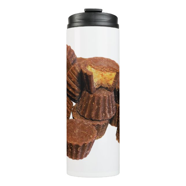 Mini Chocolate and Peanut Treats Thermal Tumbler (Front)