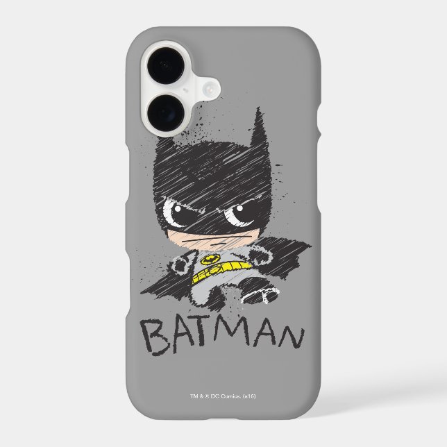 Mini Classic Batman Sketch (Back)