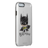 Mini Classic Batman Sketch Incipio iPhone Case (Right)