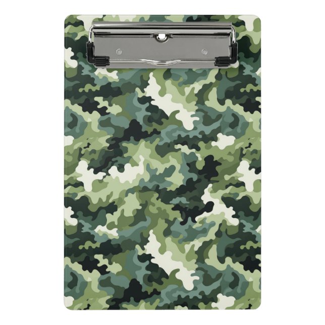 Mini Clipboard-Military Camo Mini Clipboard (Front)