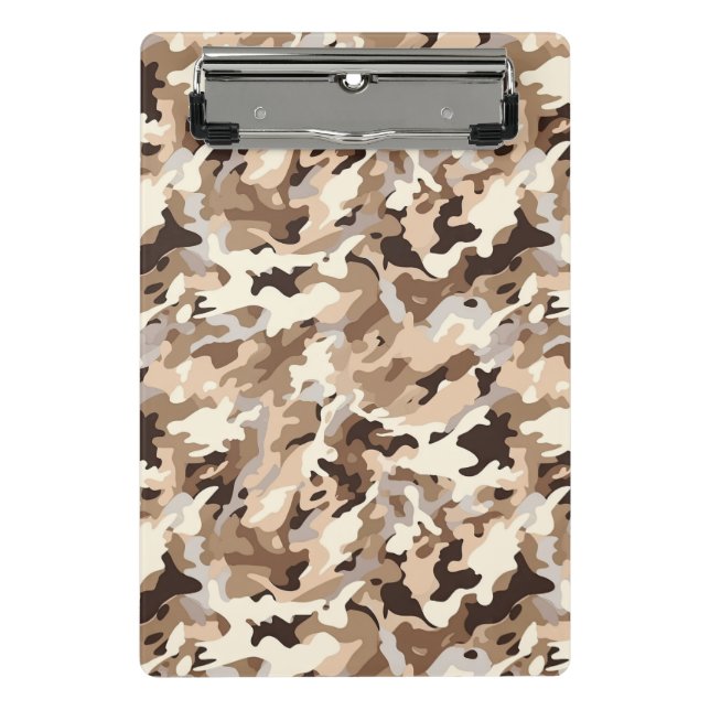 Mini Clipboard-Military Camo Mini Clipboard (Front)