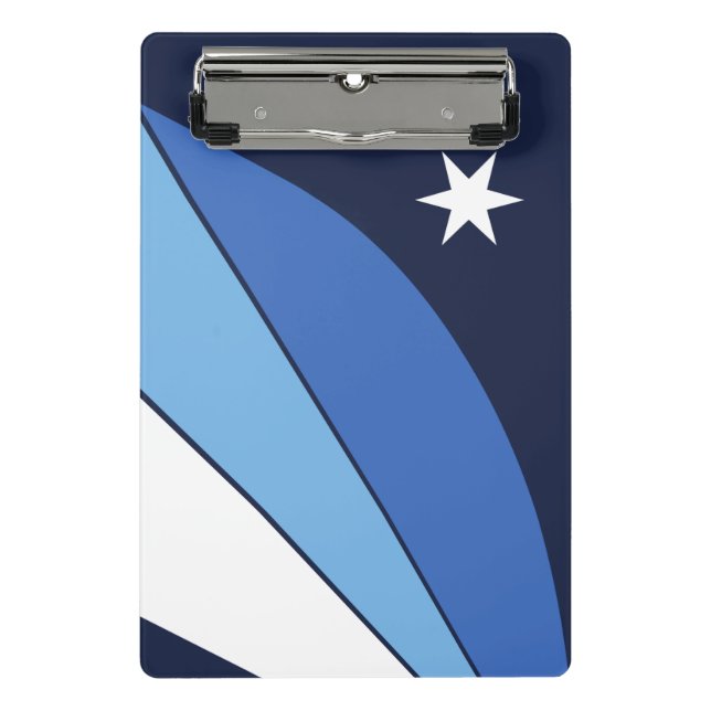 Mini clipboard with flag of Columbia, SC (Front)