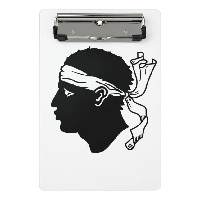Mini clipboard with flag of Corsica (Front)