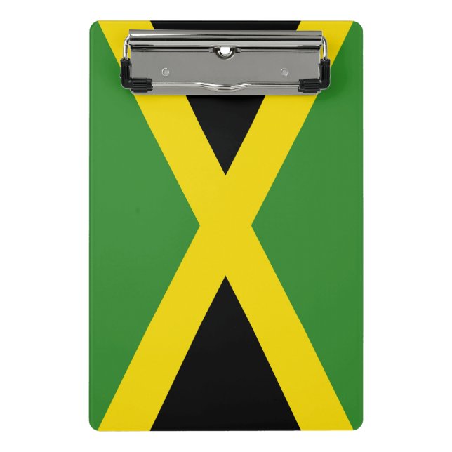 Mini clipboard with flag of Jamaica (Front)