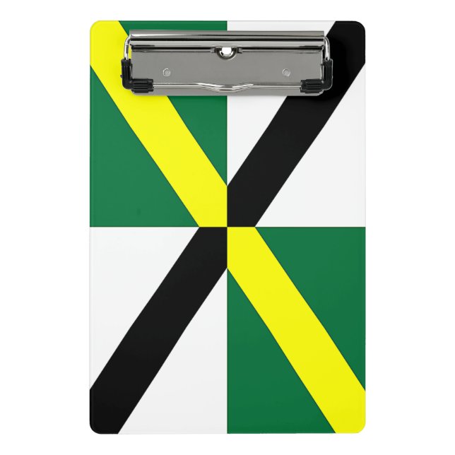 Mini clipboard with flag of Monterey, USA (Front)