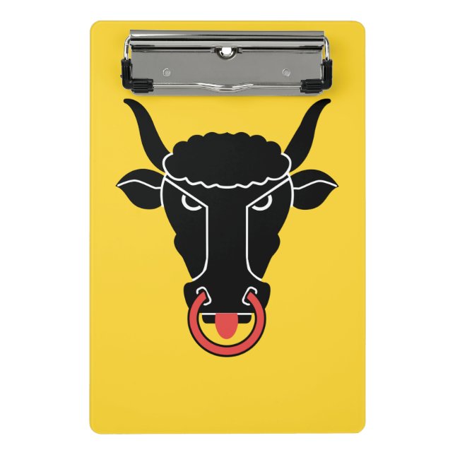 Mini clipboard with flag of Uri, Switzerland (Front)